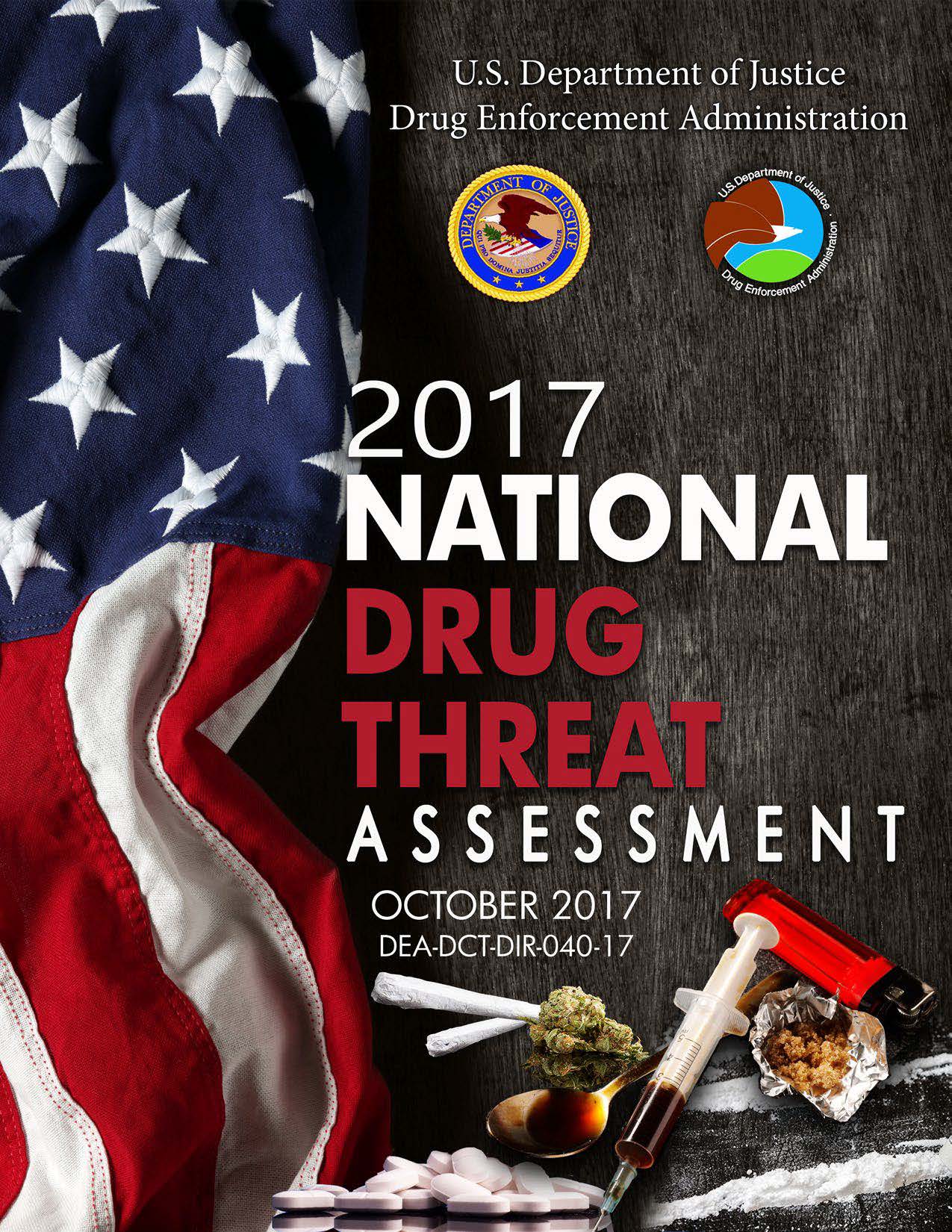 2017 National Drug Threat Assessment cover