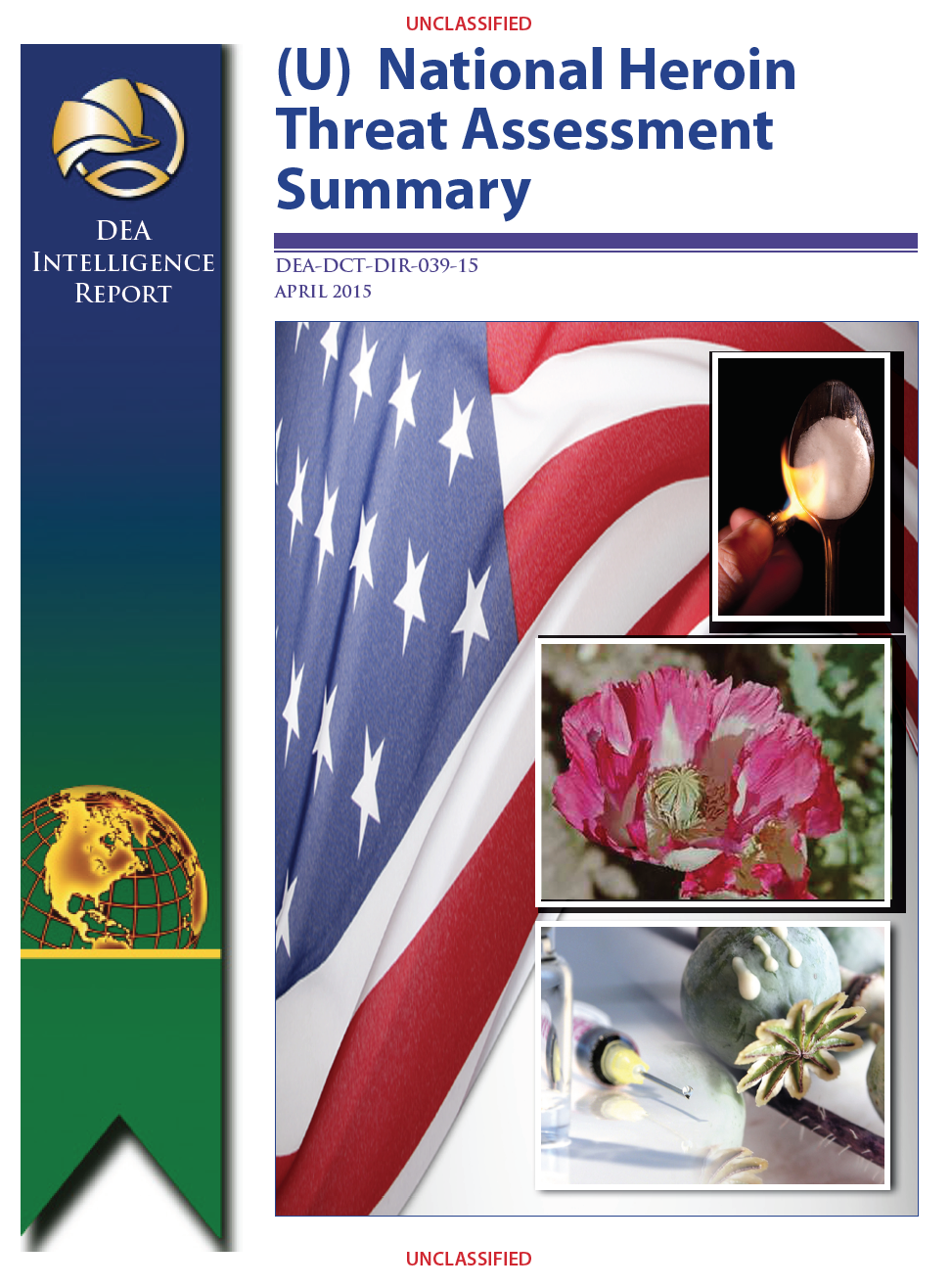 2015 National Heroin Threat Assessment Summary cover