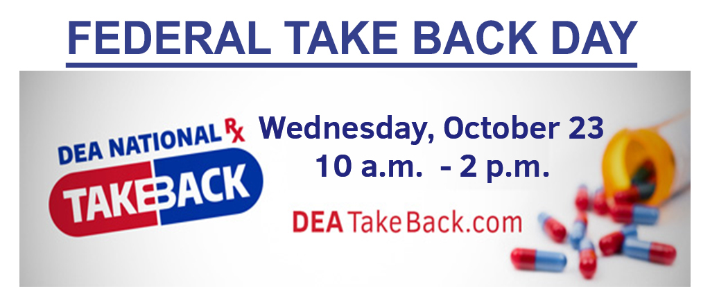 2019 October Federal TakeBack Day