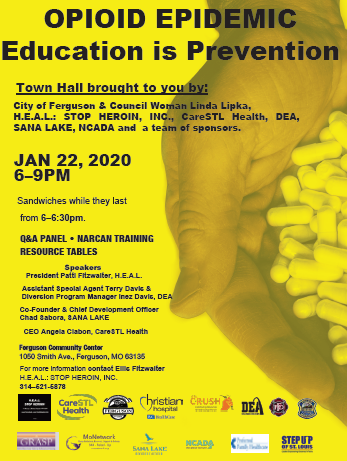 Ferguson Town Hall Flyer