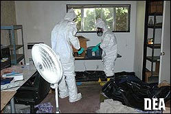 DEA Agents in Lab Area 