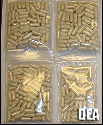 Seized MDMA Tablets