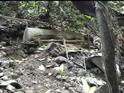 These photos show the remnants of a FARC cocaine lab which was destroyed by the Columbian National Police.