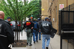 “New York Drug Enforcement Task Force agents and officers executed 11 search warrants in conjunction with Operation Cocaine Siesta.”