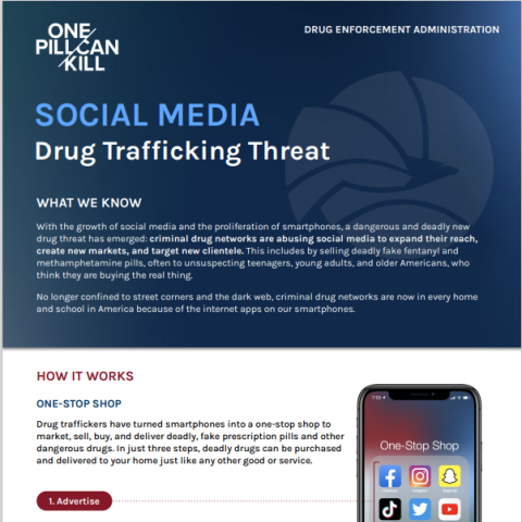 social media drug trafficking thread document