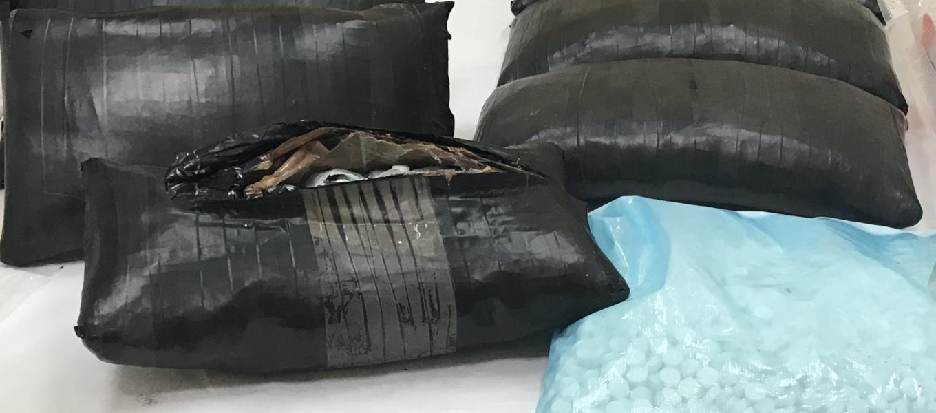 Photo of 90,000 fentanyl pills seized by DEA in Arizona.