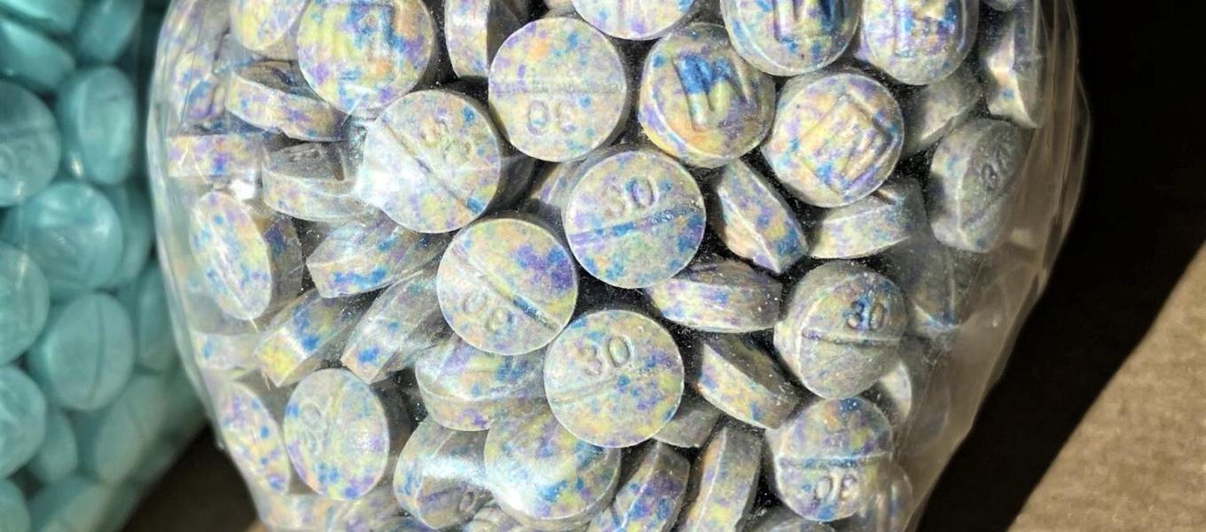 Speckled Fentanyl Pills