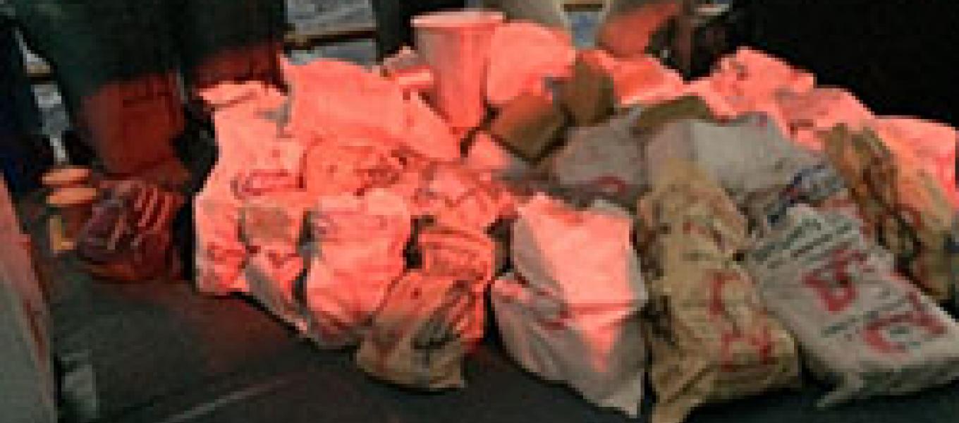 USCG retrieved 43 packages of suspected contraband aboard a Finnish-flagged sailing vessel in the Caribbean Sea.