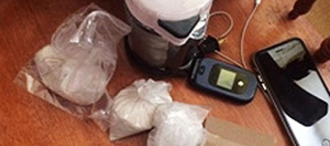 Heroin bags hidden in chip bags at the scene of a Heroin Mill.