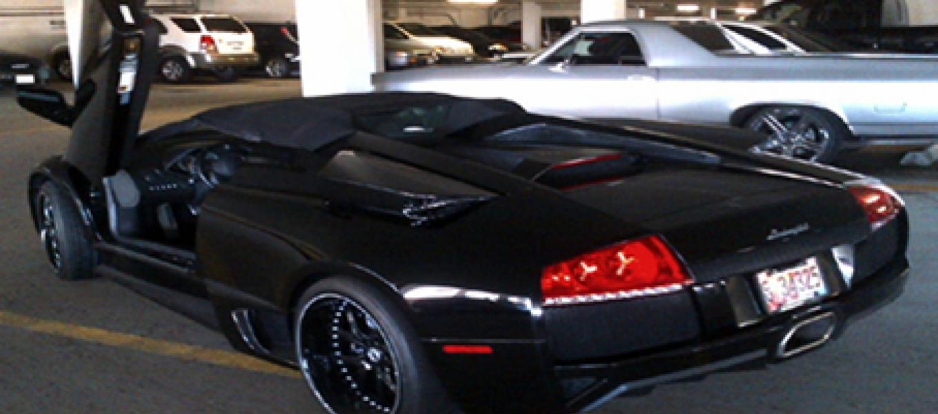 2009 Lamborghini Murcielago; valued at: $262,300.